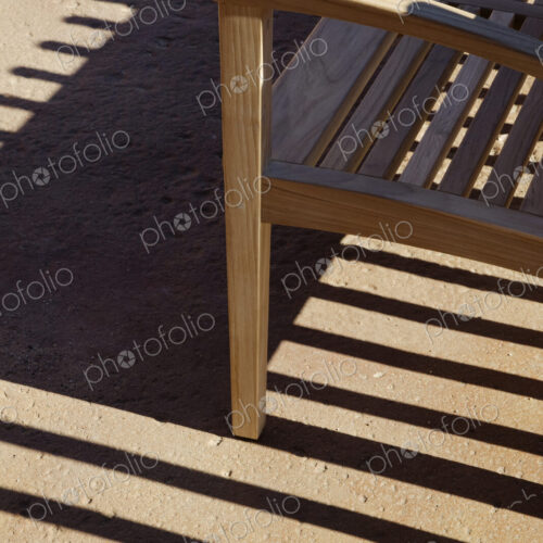 Bench and Shadows Bench and Shadows