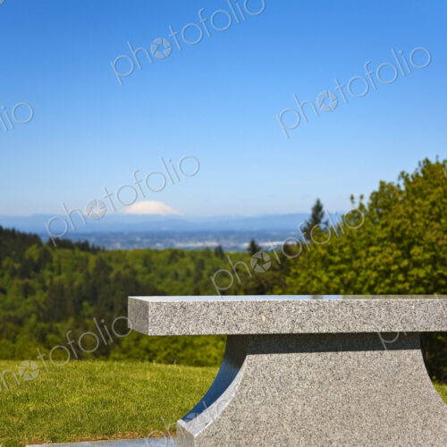Bench at Mountain Overlook Bench at Mountain Overlook