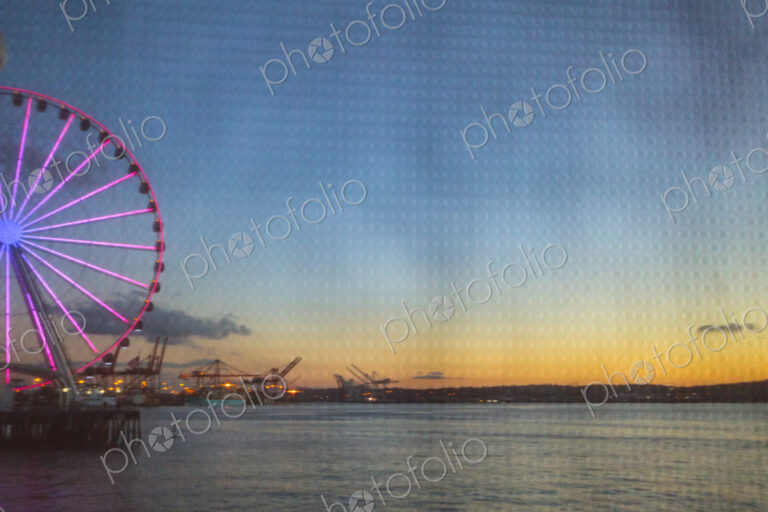 Big Wheel on the Seattle waterfront, Seattle, WA USA