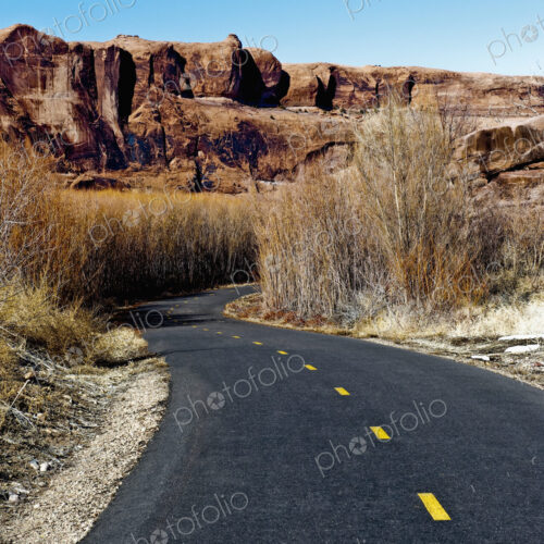 Bike Path in the Desert