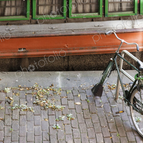Bike on Sidewalk