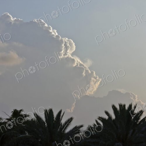 Billowing Clouds Between Billowing Clouds Between