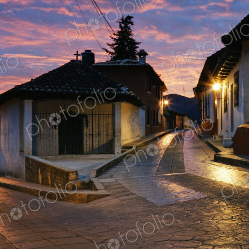 Bisecting Street at Dawn Bisecting Street at Dawn