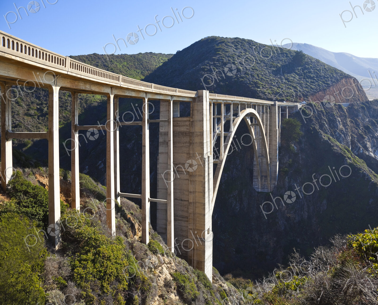 Bixby Bridge Crossing a Chasm