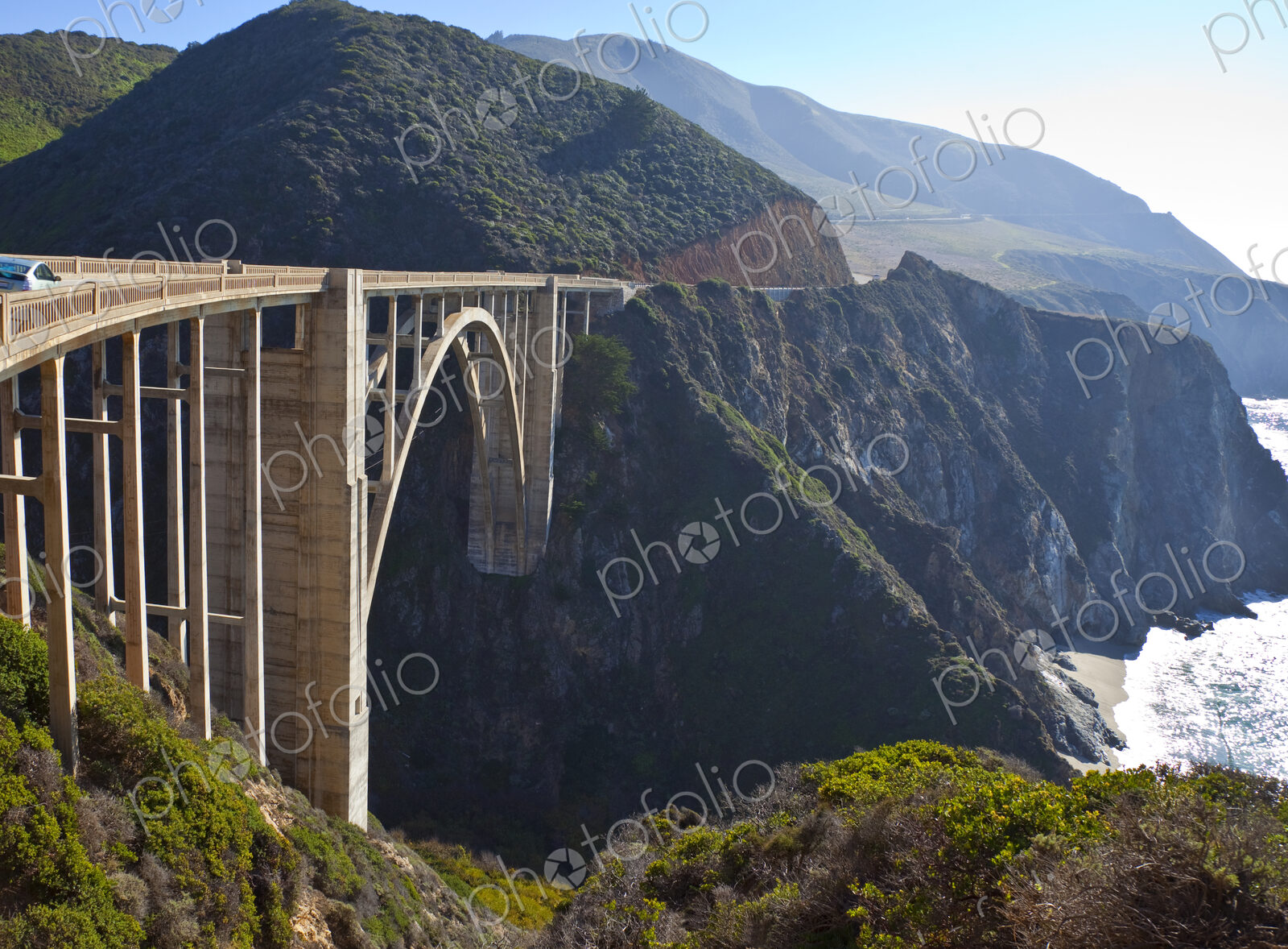 Bixby Bridge Crossing a Chasm