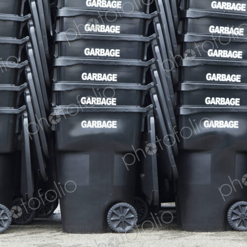 Black Garbage Bins Black Garbage Bins