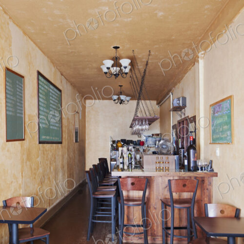 Blackboard menus on wine bar walls Blackboard menus on wine bar walls