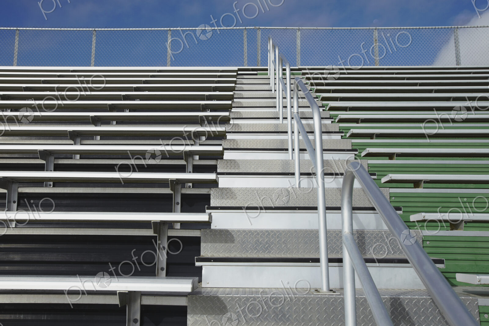 Bleachers at a Sports Field