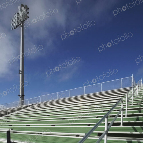 Bleachers at a Sports Field Bleachers at a Sports Field