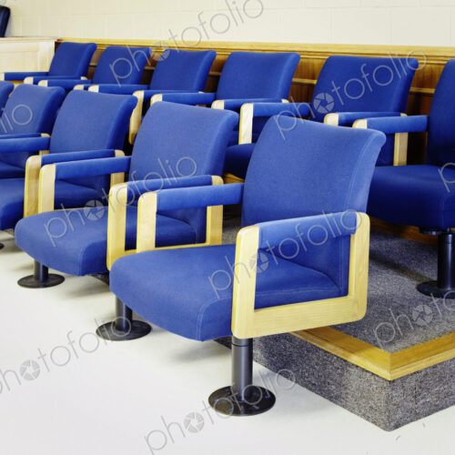 Blue Jury Seats Blue Jury Seats