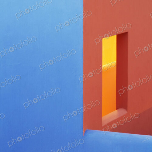 Blue and Orange Walls Blue and Orange Walls