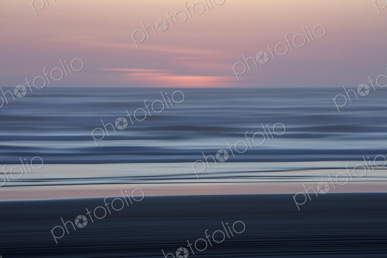 Blurred seascape abstract