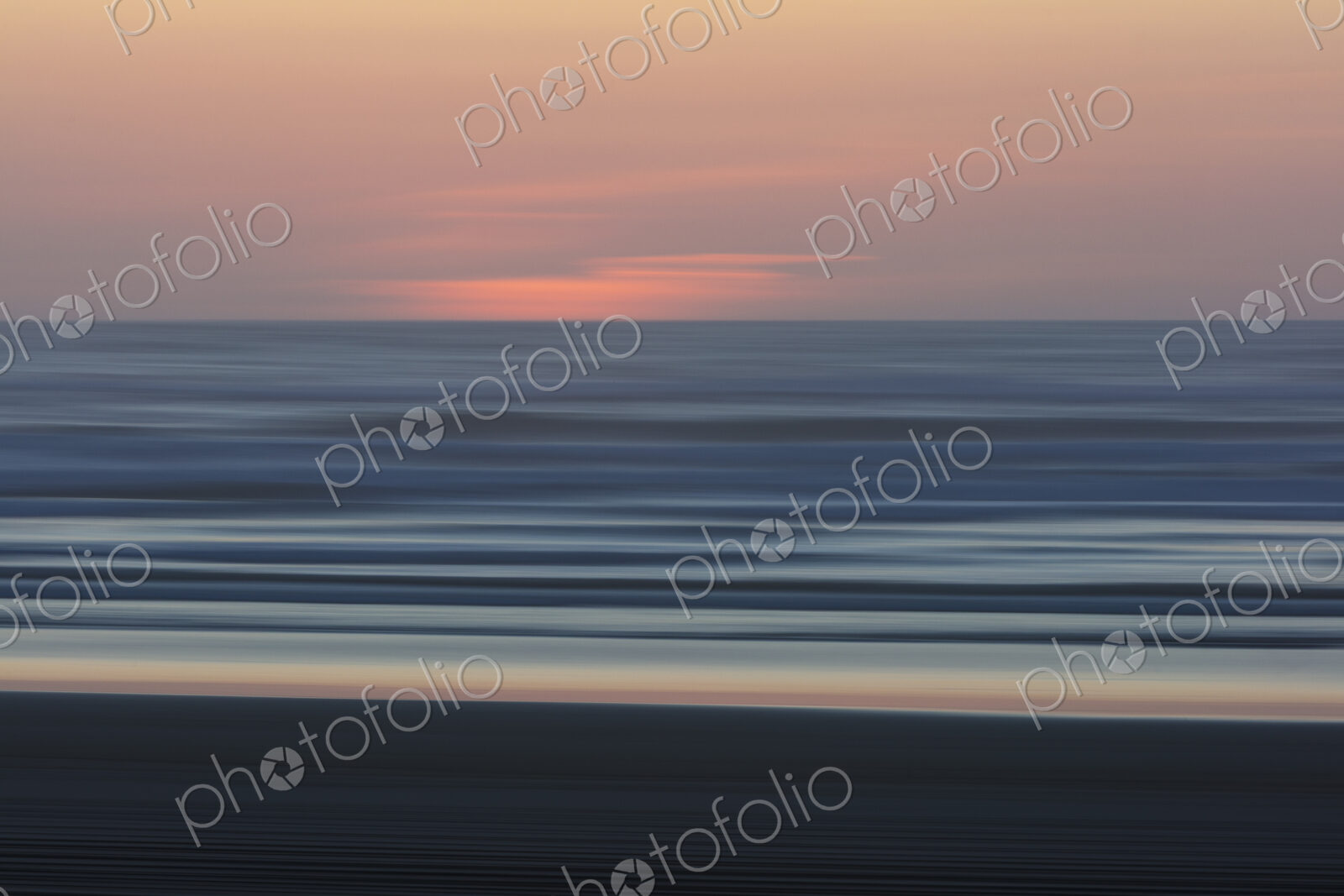Blurred seascape abstract
