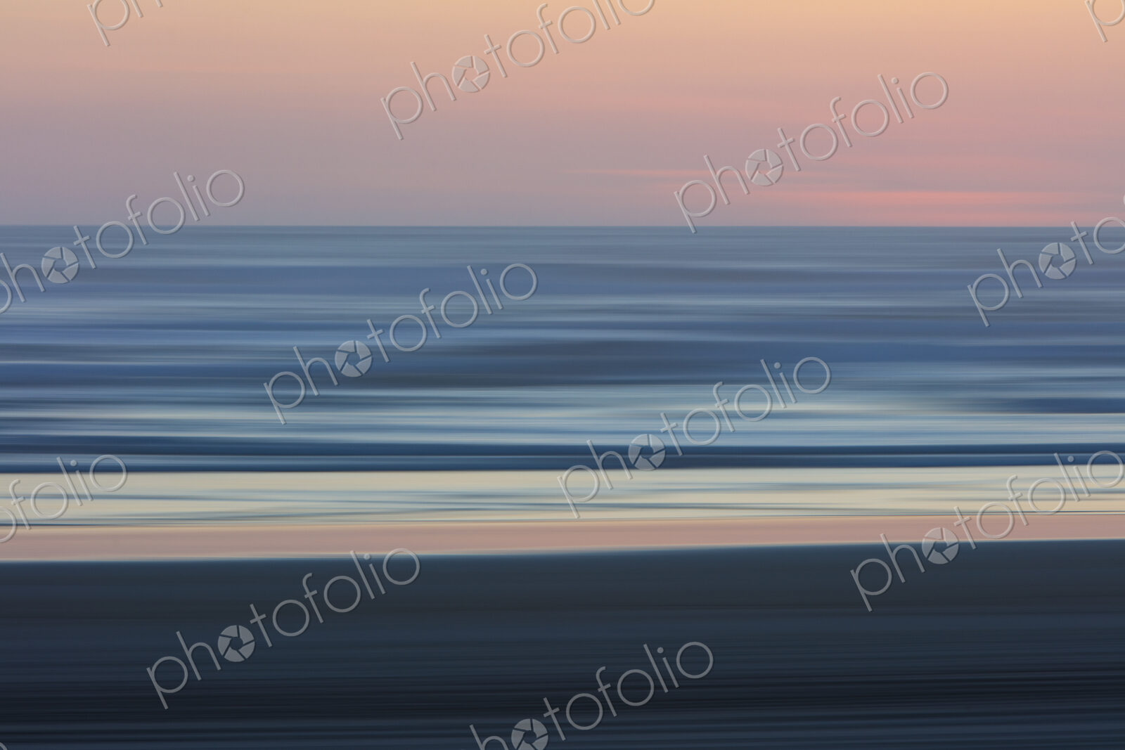 Blurred seascape abstract