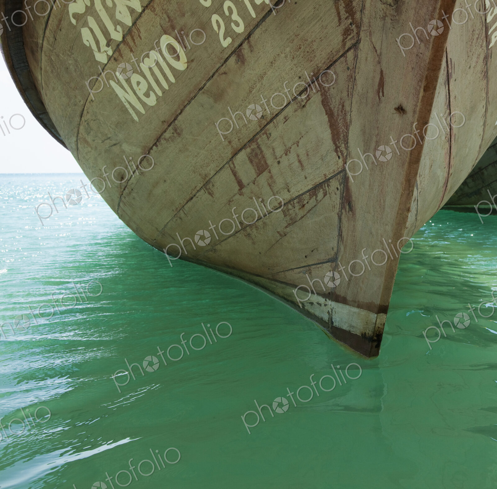 Boat Anchored in Water