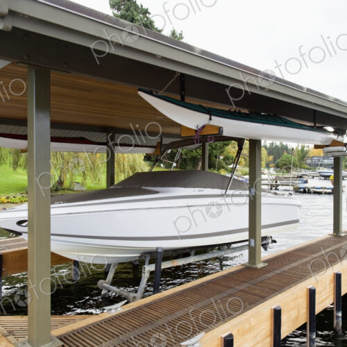 Boat in Boathouse