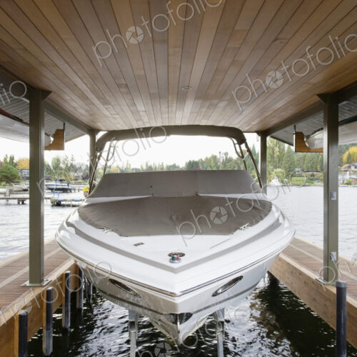 Boat in Boathouse