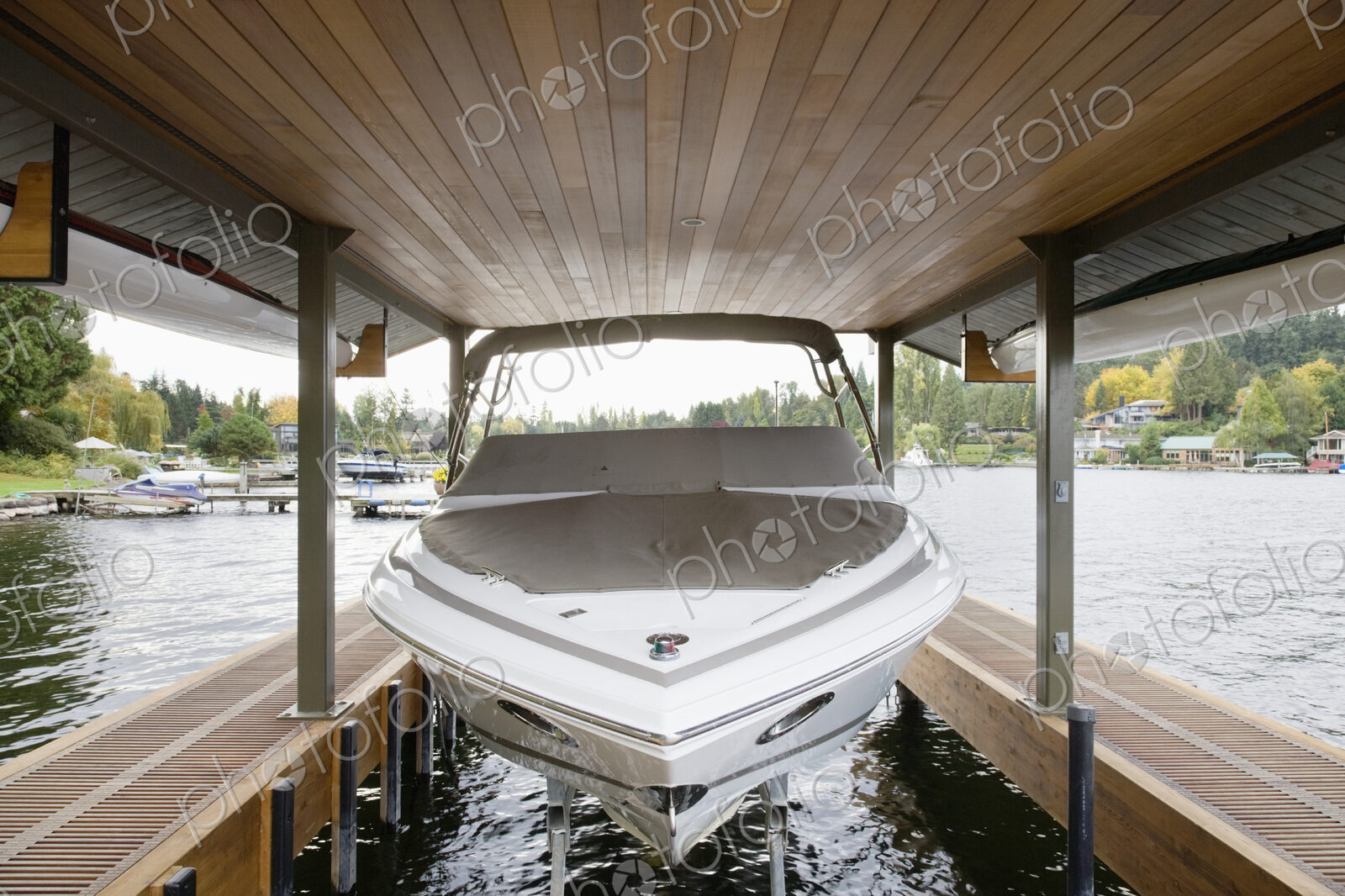 Boat in Boathouse