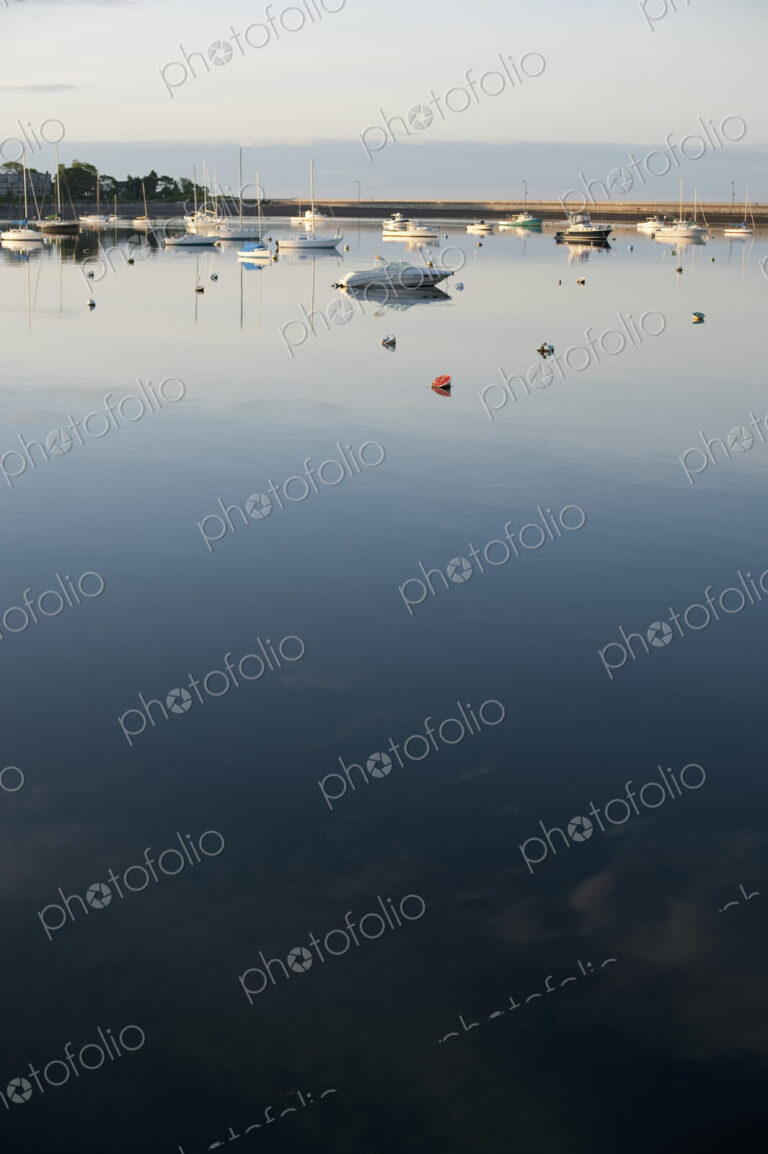 Boats in a Harbor