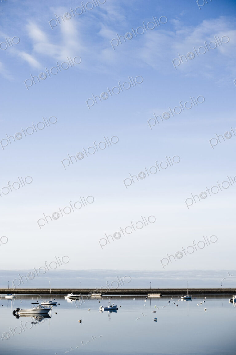 Boats in a Harbor