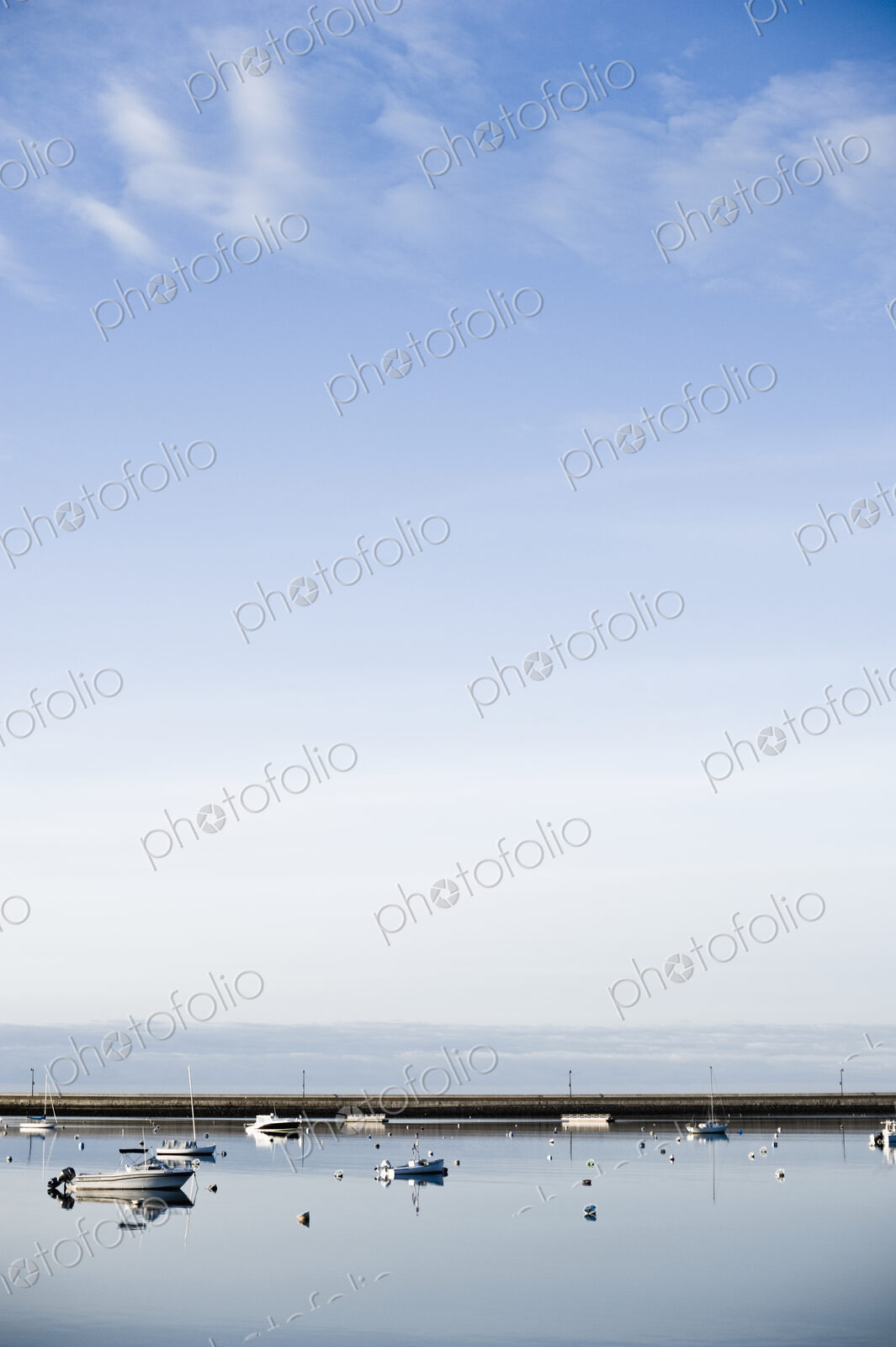 Boats in a Harbor