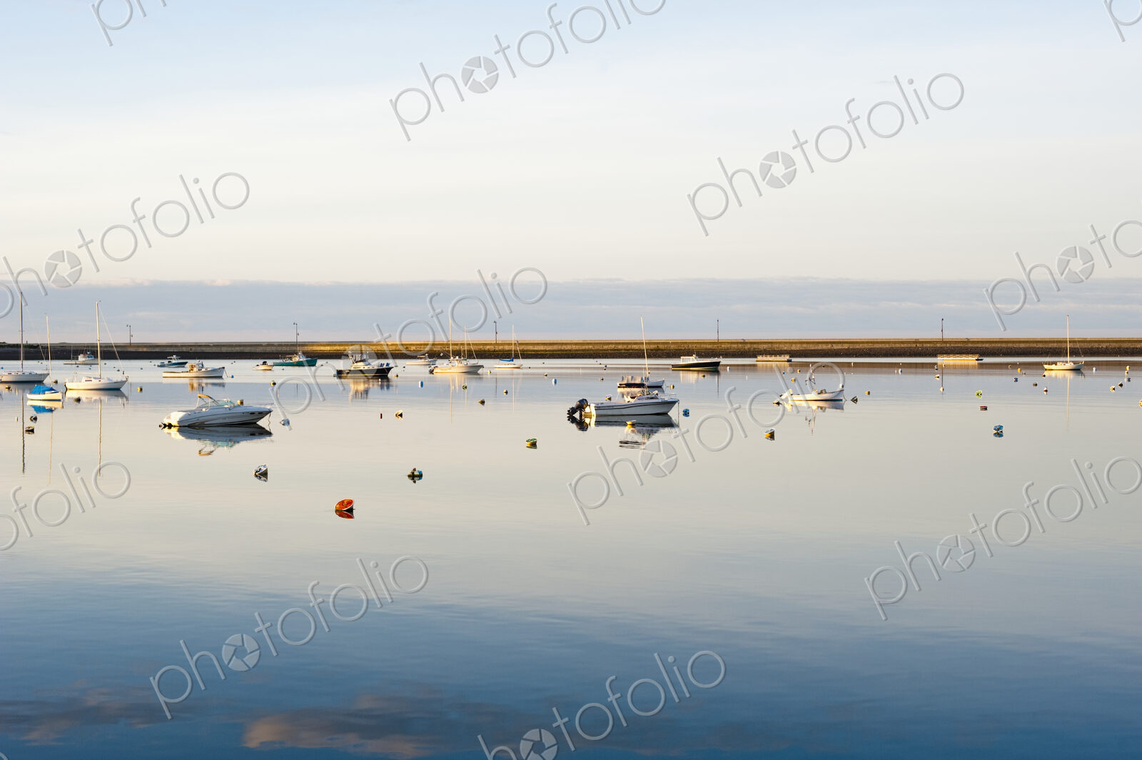 Boats in a Harbor