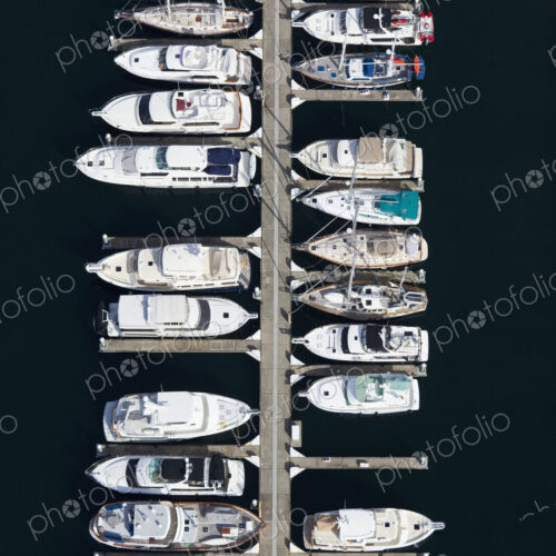 Boats in a Marina Boats in a Marina