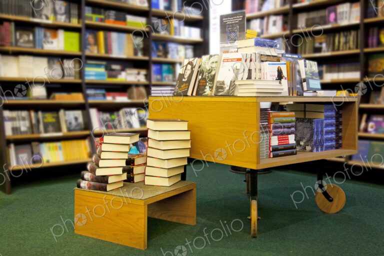 Books Displayed on a Modern Table