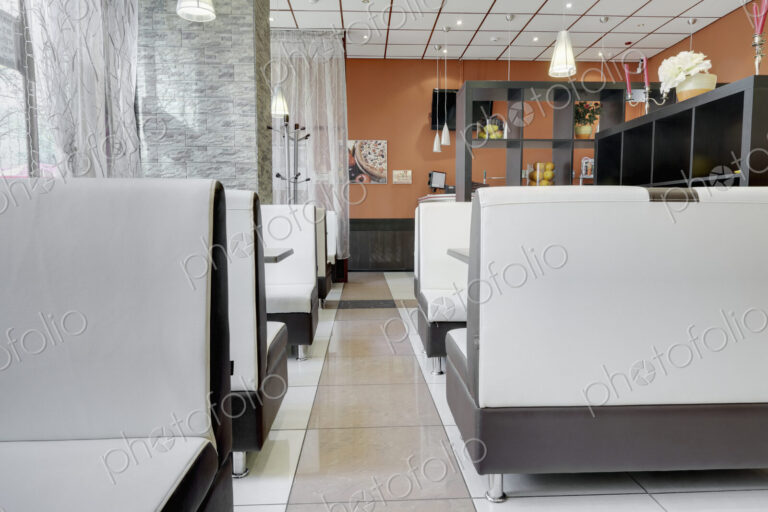 Booths in a Cafe Dining Room