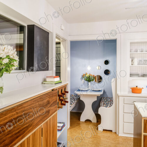 Breakfast nook in modern kitchen Breakfast nook in modern kitchen