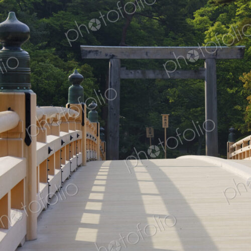 Bridge at the Entrance to a Shrine Bridge at the Entrance to a Shrine
