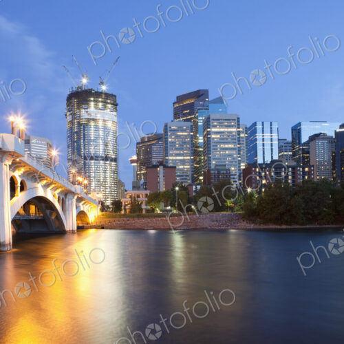 Bridge to Downtown Calgary Bridge to Downtown Calgary