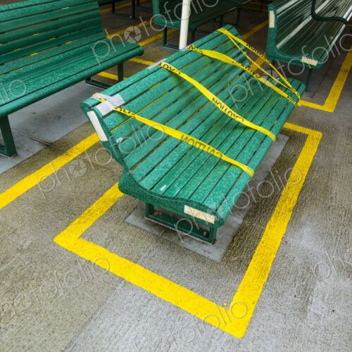 Broken seat wrapped in caution tape, Puget Sound ferry crossing from Edmonds to… Broken seat wrapped in caution tape, Puget Sound ferry crossing from Edmonds to…