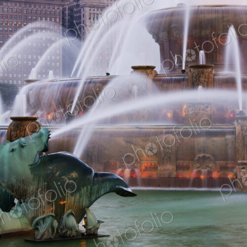 Buckingham Fountain at Dusk Buckingham Fountain at Dusk