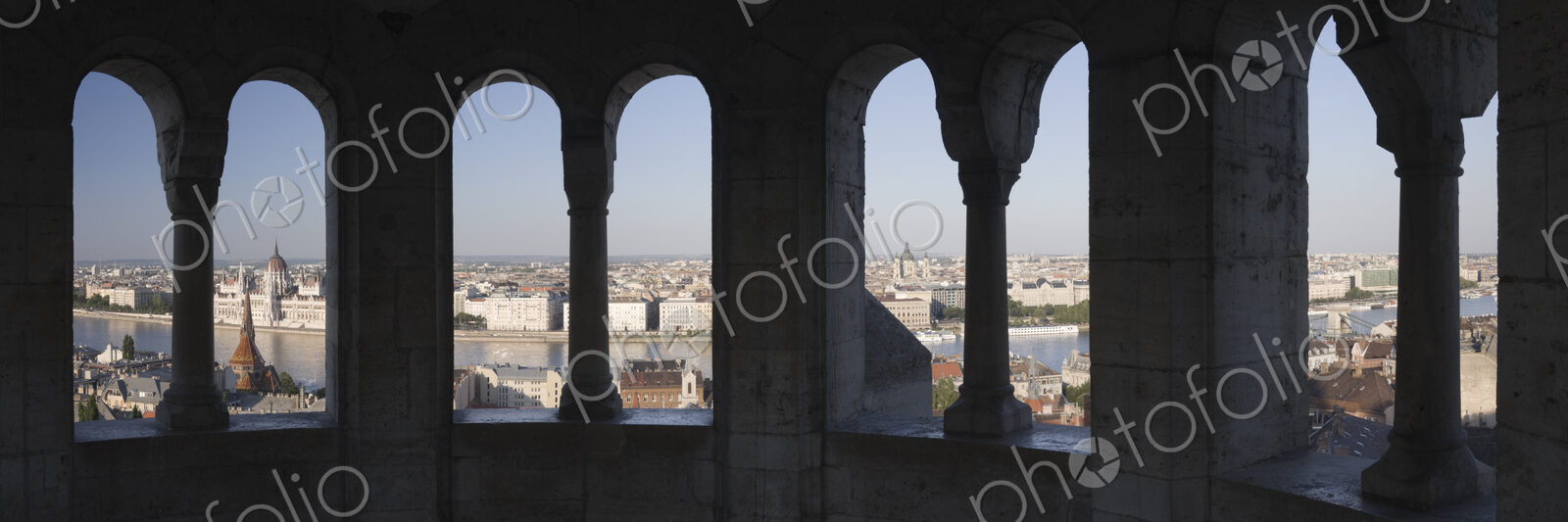 Budapest through Stone Arches