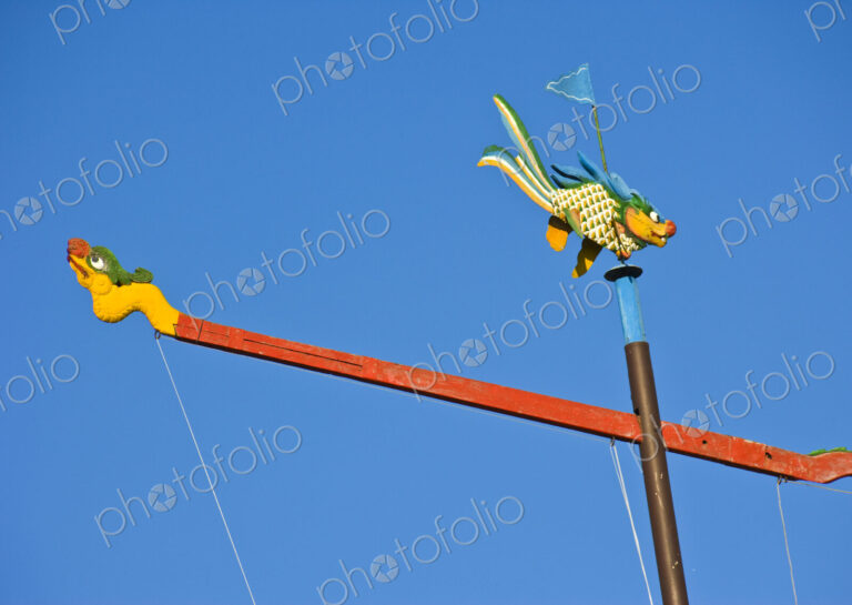 Buddhist Decorative Element at Jinshang Golden Mountain Temple, China