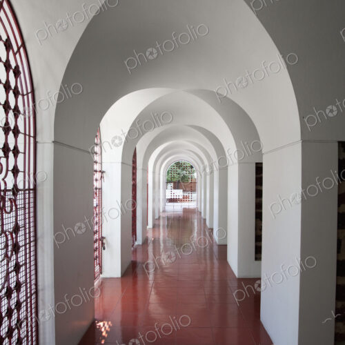 Buddhist Temple Corridor Buddhist Temple Corridor
