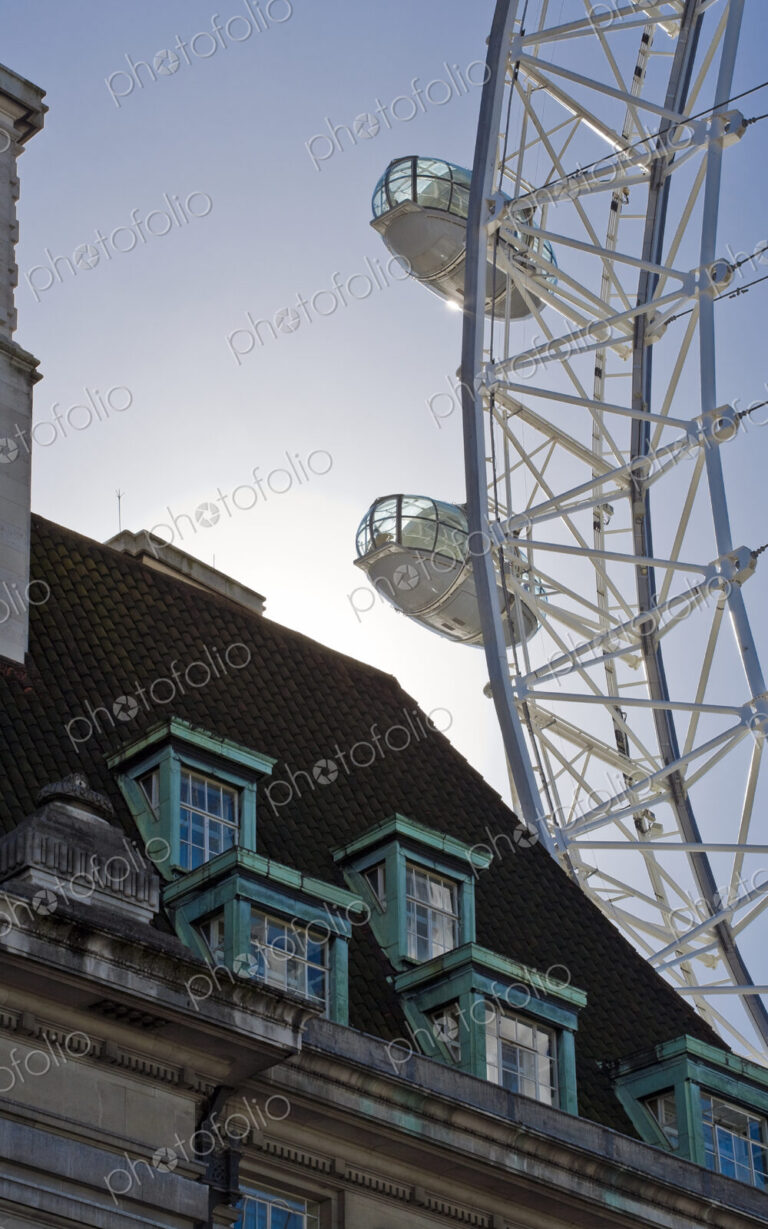 Building with Ferris Wheel