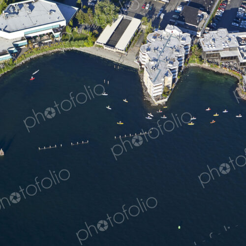 Buildings On Lakeside