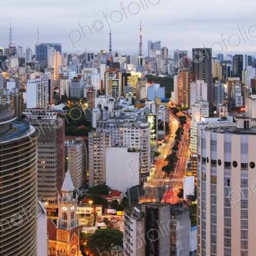 Buildings of Downtown Sao Paulo Buildings of Downtown Sao Paulo