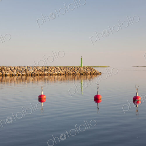 Buoys in a Marina Buoys in a Marina