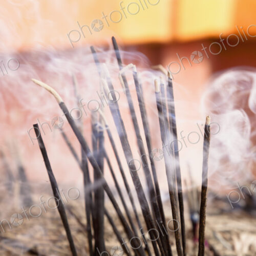 Burning Incense Burning Incense