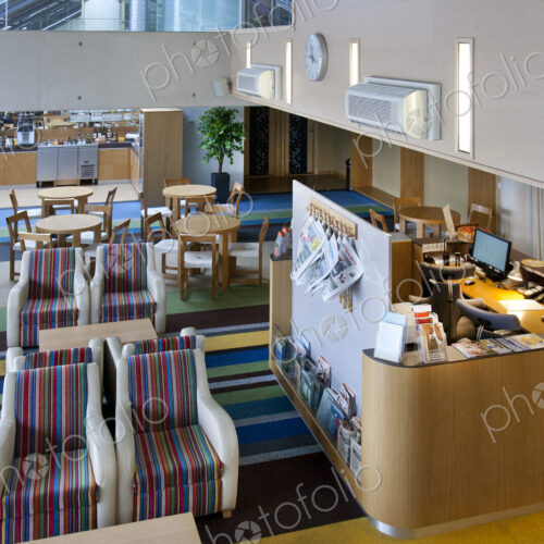 Business Lounge at an Airport Business Lounge at an Airport