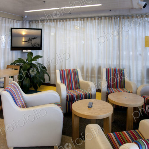 Business Lounge at an Airport Business Lounge at an Airport