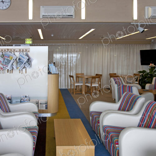 Business Lounge at an Airport Business Lounge at an Airport