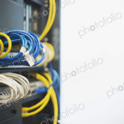 Cabling In The Back of a Computer Cabling In The Back of a Computer