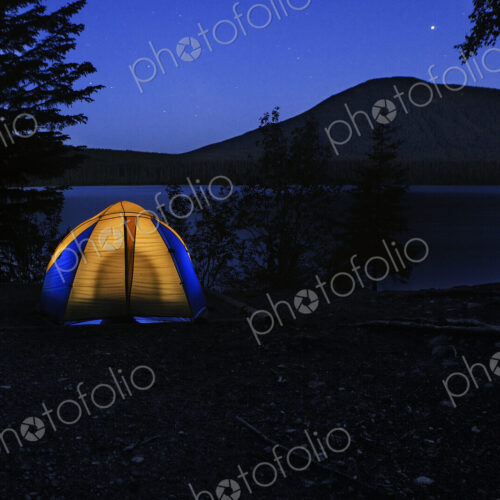 Campsite at Night Campsite at Night