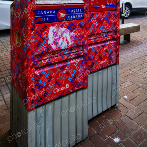 Canada Postal boxes Victoria BC, Canada