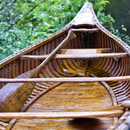 Canoe and Oars Canoe and Oars