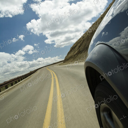 Car on Roadway Car on Roadway